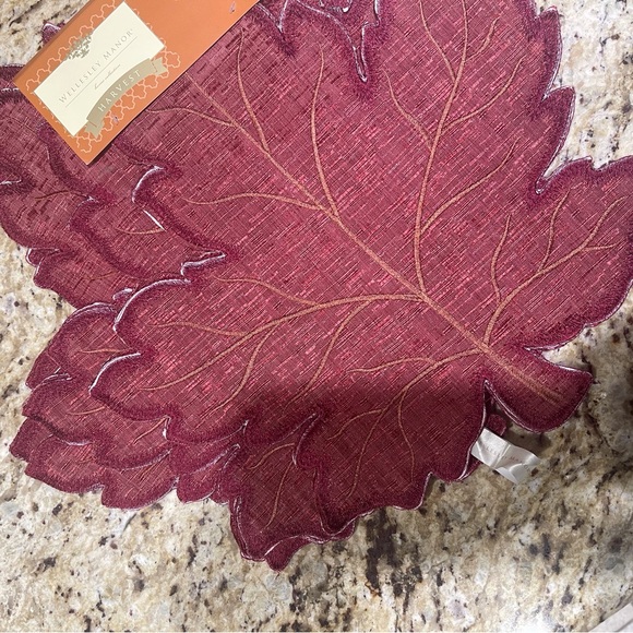 WELLESLEY MANOR Home Collection HARVEST ~ Placemats ~ 3 Sets of 2 Total of 6 pcs - Picture 1 of 5
